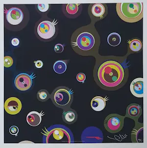 AcheterTakashi Murakami - Jellyfish Eyes Black 3 - 2004? Enchérissez de 1250!