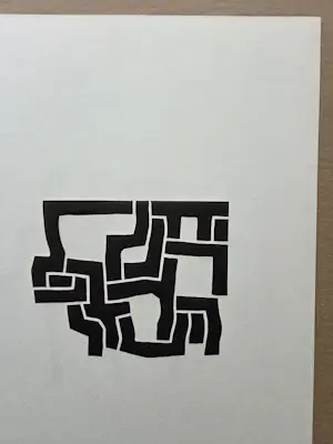 Eduardo Chillida - Figuren. Dubbelzijdig. Litho uit Derriere Le Miroir. kaufen? Bieten Sie von 49!