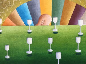 Dirk Bakker - z.t. | PRIMEUR!! Nu voor het eerst op Kunstveiling.nl kopen? Bied vanaf 70!