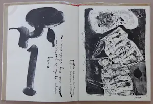 Lucebert - "LITHOLOGIE" / BOEKJE 10 GEDICHTEN + 10 ZW-W LITHO'S / 31x23cm / 1959 kopen? Bied vanaf 25!