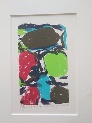 Frans van der Sanden - 5 x Zeefdruk, zonder titel. kopen? Bied vanaf 10!
