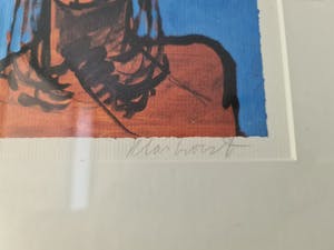 Peter Klashorst - Zeefdruk - ingelijst - E/A kopen? Bied vanaf 1!