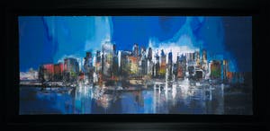 Peter Meijer - Zeefdruk, Manhattan ll - Ingelijst (Groot) kopen? Bied vanaf 50!