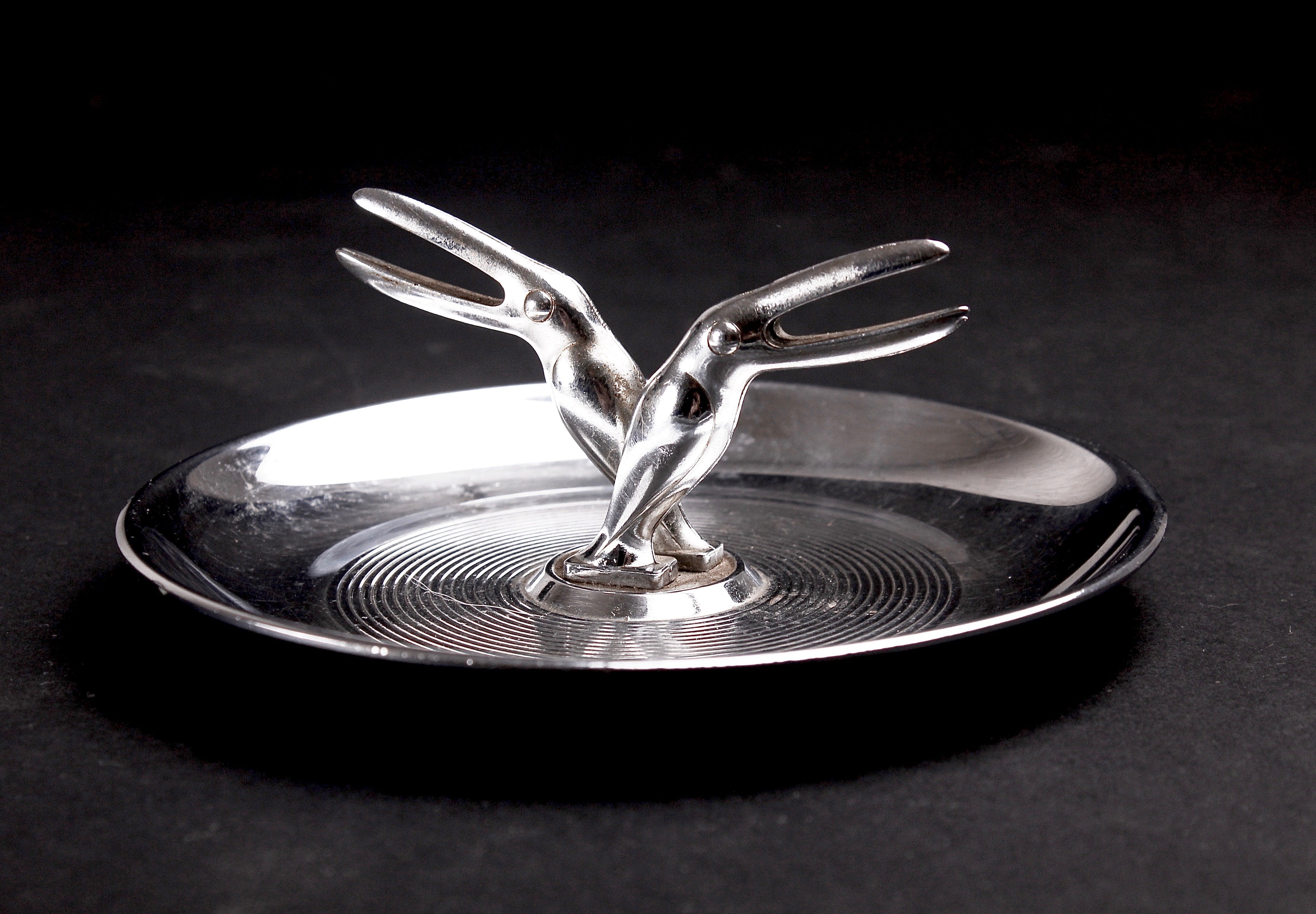 Niet of onleesbaar gesigneerd - Hamilton USA Pelican Asbak 'Mid Century Modern' | USA | 1950's verkocht voor € 1!