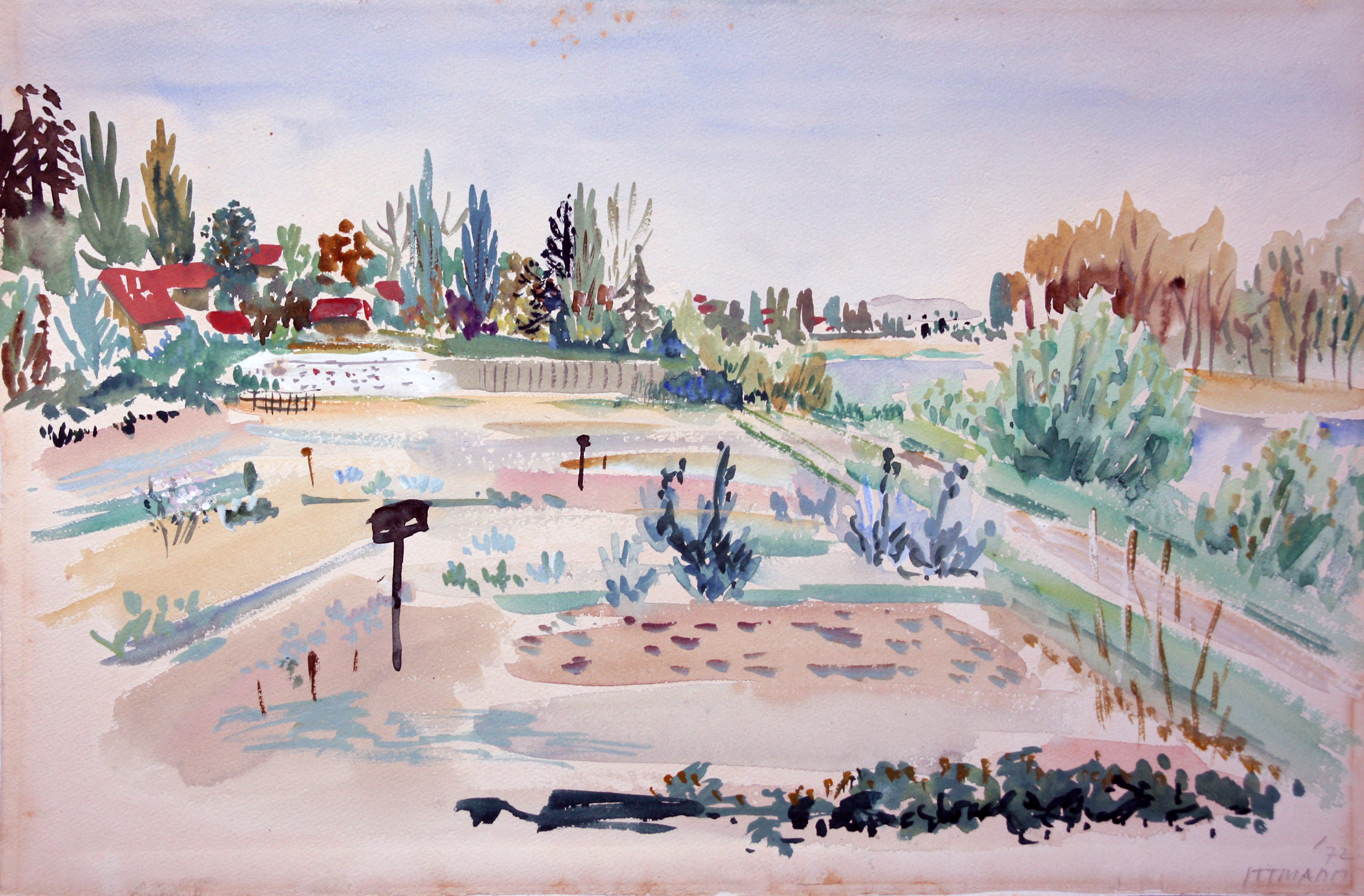 Hans Ittmann - zonder titel verkocht voor € 30!