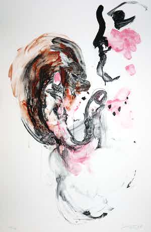 Ger Lataster - Litho, Ons dagelijks brood (Groot) verkocht voor € 1!