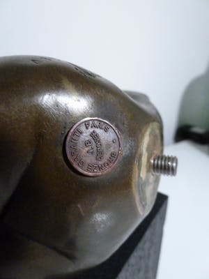 Curiosa - Bronze Garanti Paris j.b. Deposee - Art Deco Nude Woman kopen? Bied vanaf 125!