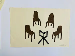 Klaas Gubbels - Blauwe ketel op tafel kopen? Bied vanaf 425!