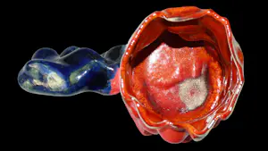 Octave Rimbert-Rivière - Gekke wezens - Sculpturale 3D-printing keramieken beker kopen? Bied vanaf 100!