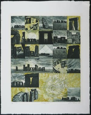 John E. Palmer - Ets, Stonehenge, Vistas kopen? Bied vanaf 1!