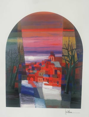 Ton Schulten - Stadsgezicht. kopen? Bied vanaf 125!