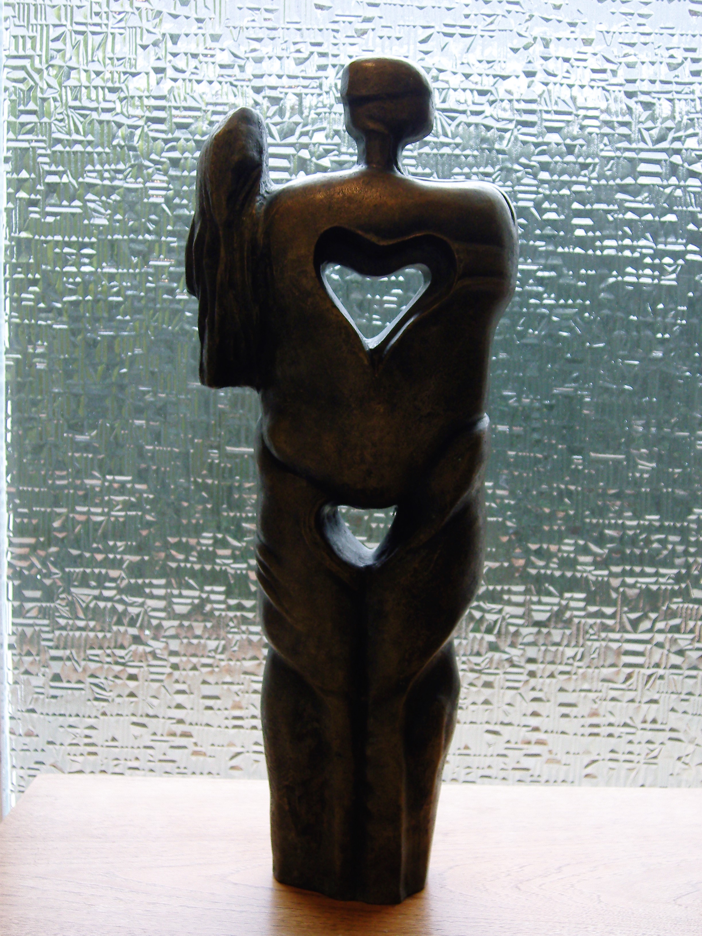 Brons (Onbekend) - Topbeeld "Amor" 19,5 kilogram! kopen? Bied vanaf 850!