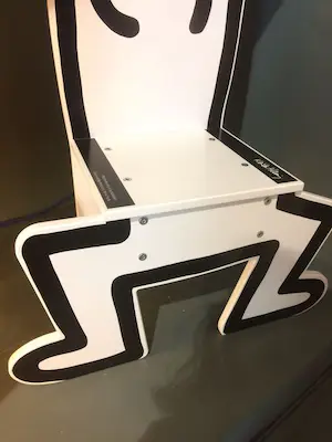 Keith Haring - Childrens Chair / Decorational Object White by Vilac kopen? Bied vanaf 135!