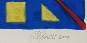 Clemens Briels - Zeefdruk, Il Verdulero le sobran banana iberengena - Ingelijst kopen? Bied vanaf 50!