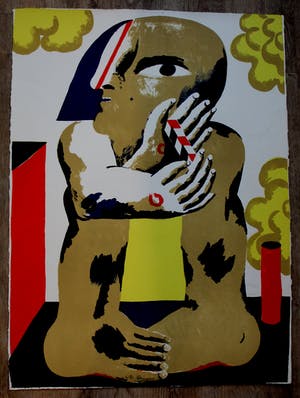 Horst Antes - Litho: Kopffüßler kopen? Bied vanaf 99!