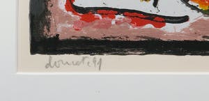 Jacques Doucet - Litho, Zonder Titel - Ingelijst (Groot) kopen? Bied vanaf 200!