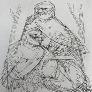 Jan Flameng - 4 prachtige gesigneerde en genummerde etsen - oplage 30 kopen? Bied vanaf 65!