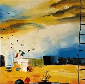 Han Teng - Abstract verkocht voor € 95!