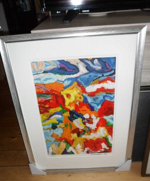 Jan Cremer - Zeefdruk. titel, Wild Horizon. kopen? Bied vanaf 175!