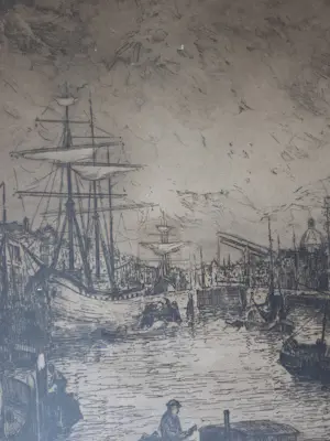 Martin van Waning - Gezicht op Dordrecht. kopen? Bied vanaf 39!