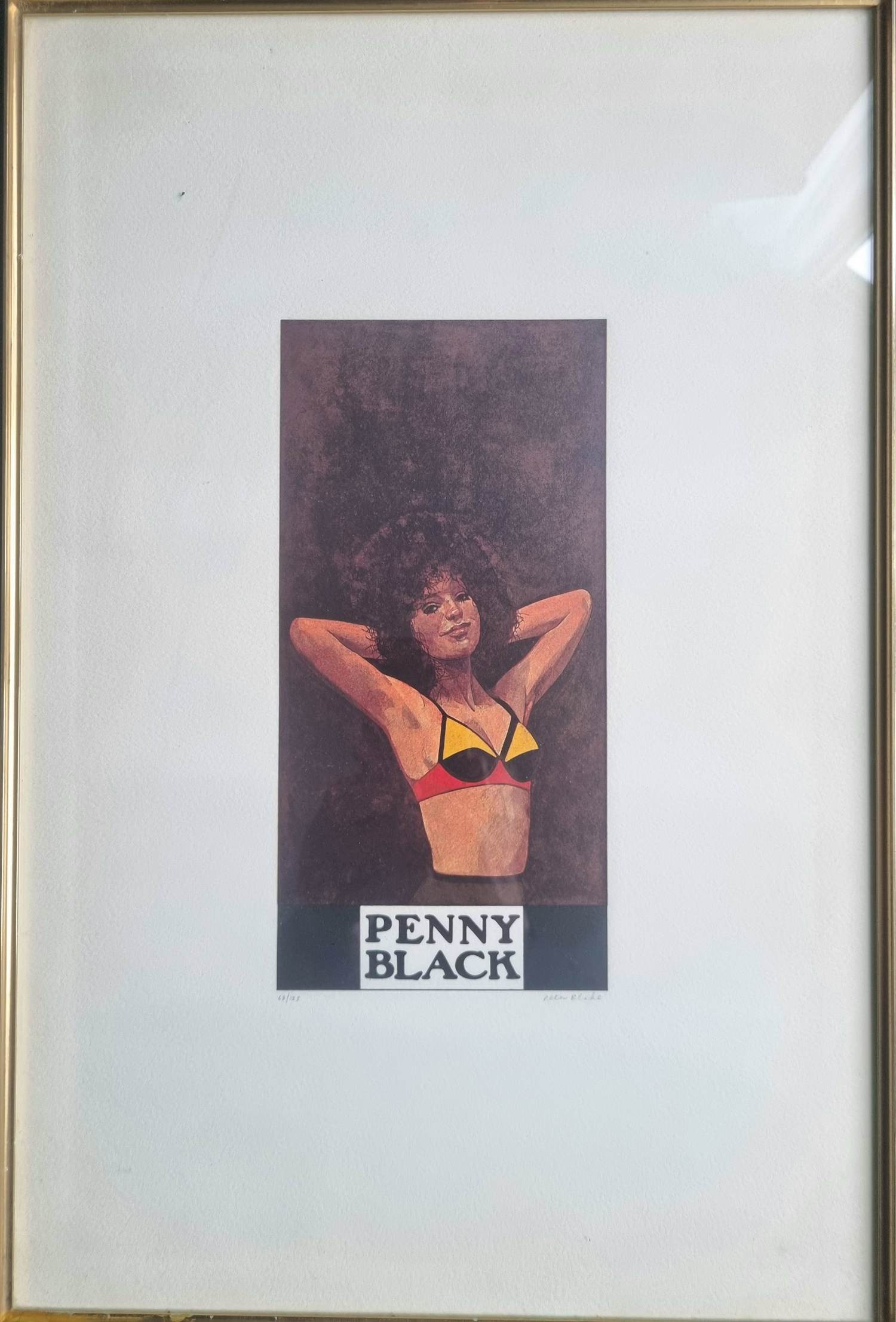 Peter Blake - Wrestlers- 'Penny Black kopen? Bied vanaf 425!