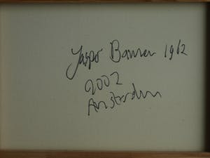 Jasper Banen - Acrylverf op doek, ingelijst , “Stoplicht” – 2002 kopen? Bied vanaf 195!