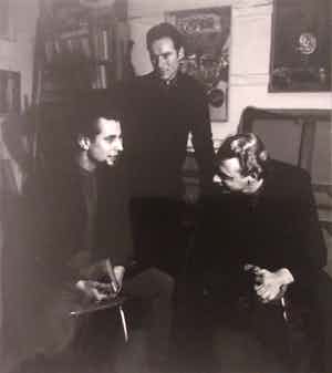 Corneille - Henny Riemens foto Corneille en Simon Vinkenoog COBRA 1951-54 verkocht voor € 50!