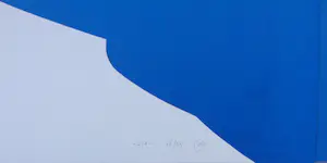 Gerrit Westerveld - ABSTRACTIE / KLEURZEEFDRUK / 70x200cm / SIG / HEEL GROOT kopen? Bied vanaf 50!