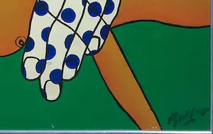 Jules Bekker - Acryl op doek, Tijger - Ingelijst kopen? Bied vanaf 1!