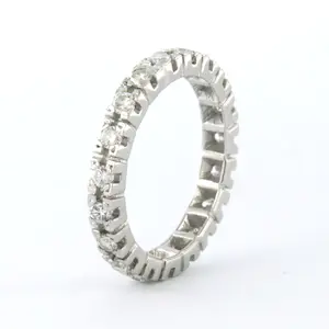 18k gouden hele alliance bezet met briljant geslepen diamant 0,60ct - rm 17.5 kopen? Bied vanaf 500!