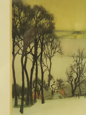 Roger Hebbelinck - 'Sneeuw in Vlaanderen' naar Valerius De Saedeleer kopen? Bied vanaf 145!