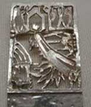 Jeroen Krabbe - Zilveren broche/hanger kopen? Bied vanaf 45!