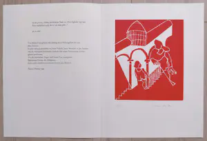 Uwe Poth - Italienische Reise, complete cassette met 12 handgesigneerde linosnedes kopen? Bied vanaf 495!