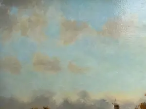 Jan Albers - Hollands polderlandschap kopen? Bied vanaf 75!