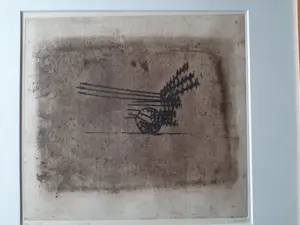 Arnold van Griensven - Ets, Titel, "Op weg ". 1972 kopen? Bied vanaf 40!