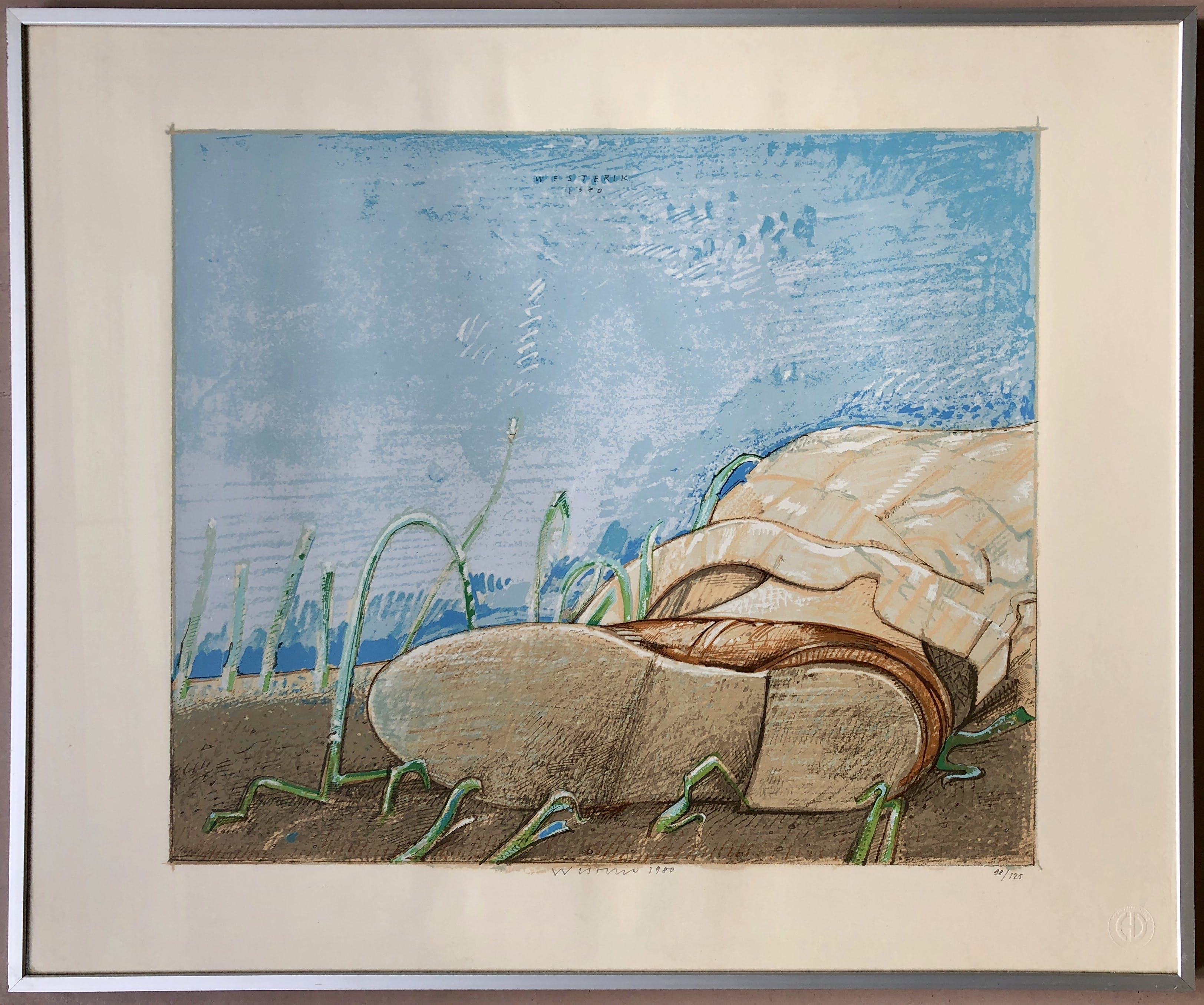 Co Westerik - Liggen in het gras verkocht voor € 250!