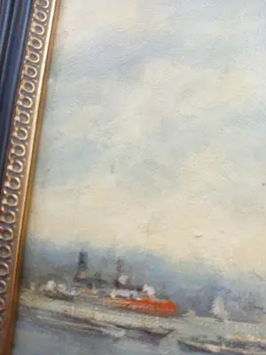 Cornelis Johannes van der Aa - Havengezicht kopen? Bied vanaf 175!