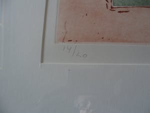 Jan Montyn - Kleuren ets, zonder titel. Oplage 20/14 kopen? Bied vanaf 80!