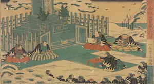 Katsushika Hokusai - Houtdruk, geen titel kaufen? Bieten Sie von 60!