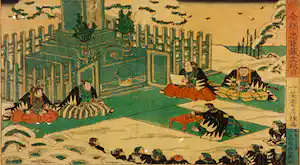 Katsushika Hokusai - Houtdruk, geen titel verkocht voor € 54!