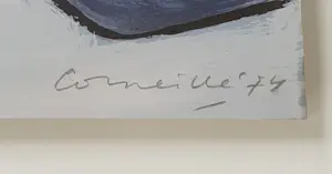 Corneille - Litho 1974 - Nieuw ingelijst. kopen? Bied vanaf 395!