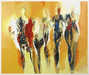 Peter Meijer - Zeefdruk, Oqives - Ingelijst kopen? Bied vanaf 70!