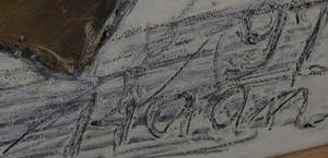 Pieter Haan - Acryl op doek, Gedachten - Ingelijst kopen? Bied vanaf 1!