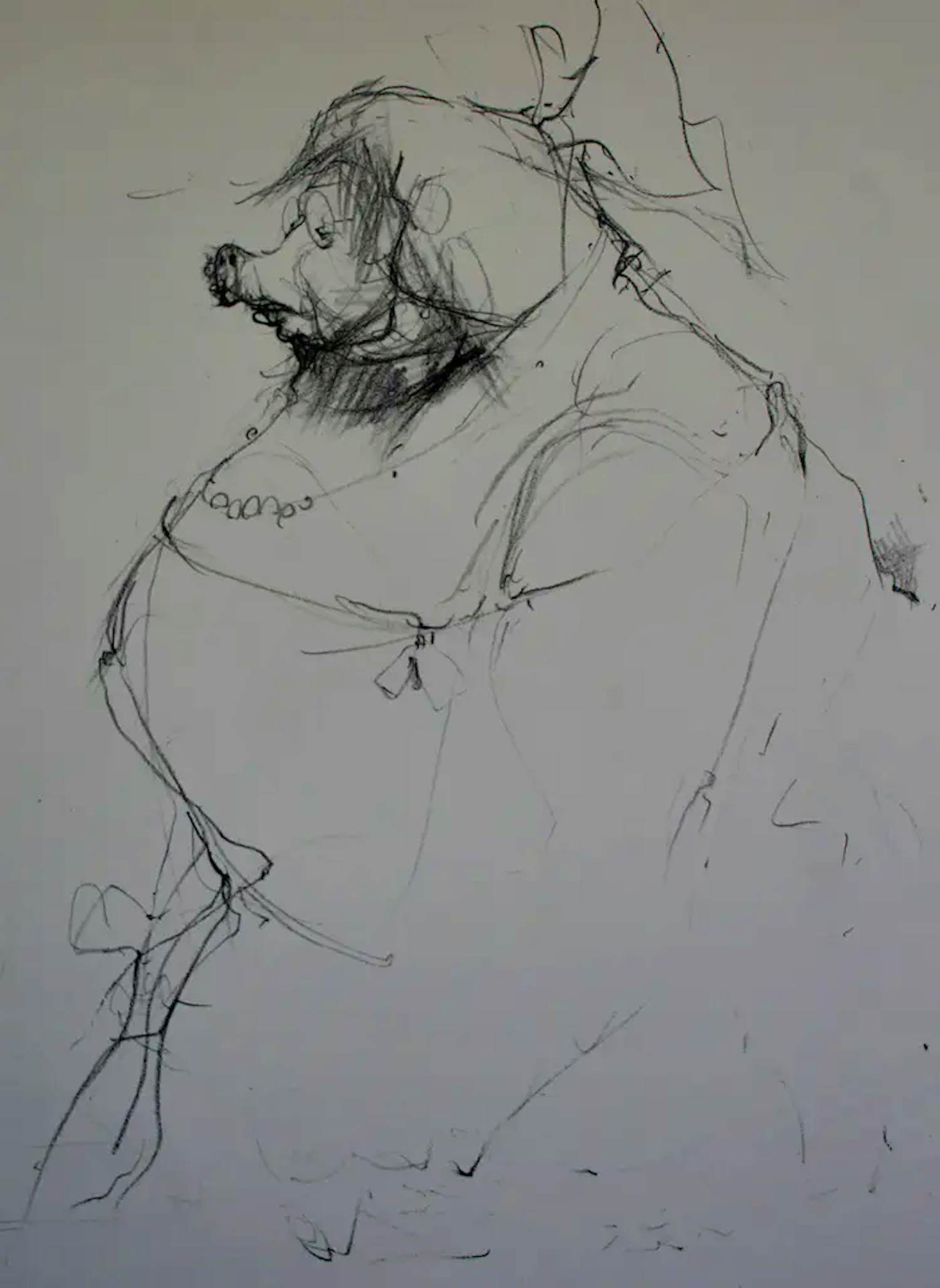 Dirkje Kuik - Litho: Mevrouw Zilversteen verkocht voor € 59!