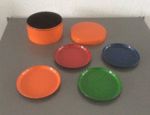 Niet of onleesbaar gesigneerd - DESIGN PINDASTEL EN ONDERZETTERS kopen? Bied vanaf 1!