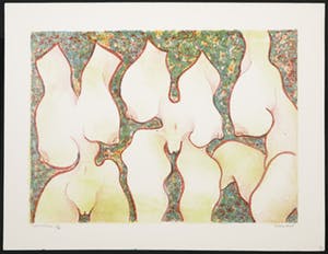 Benno Helders - Litho, Vrouwfiguren kopen? Bied vanaf 1!