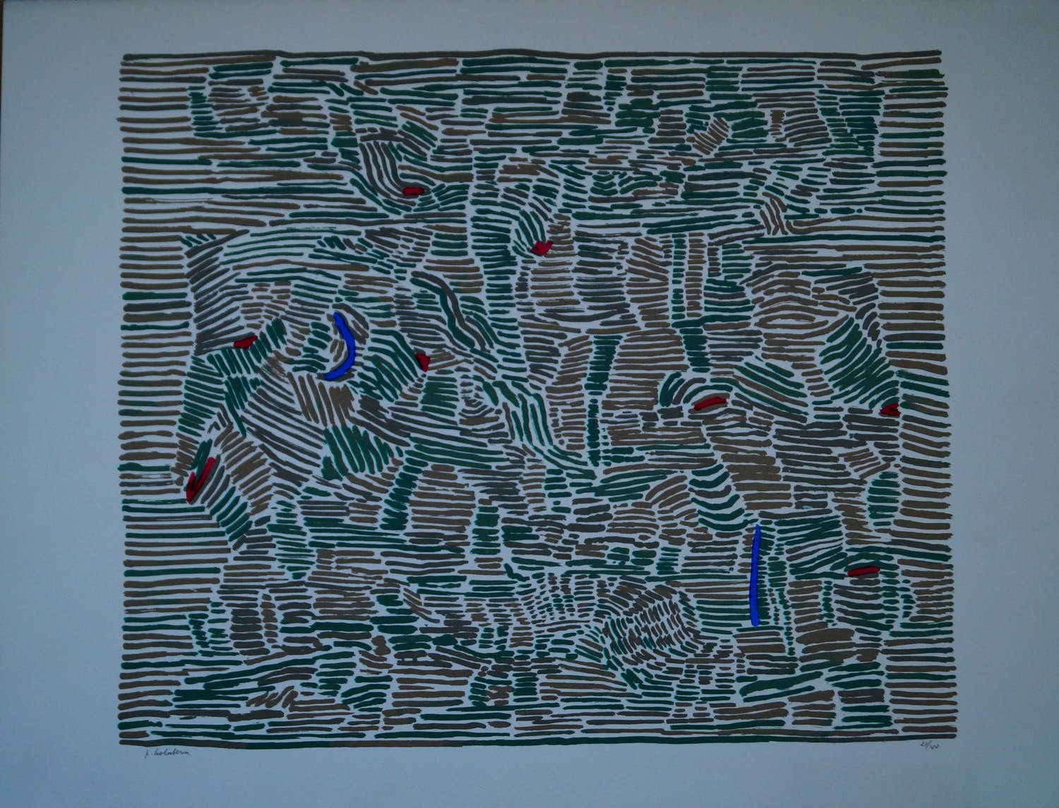 Pieter Holstein - zonder titel verkocht voor € 45!