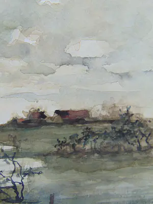 Rein van de Wetering - Rivierenlandschap kopen? Bied vanaf 55!