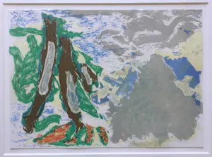 Jan Commandeur - "N-OOST" | kleuren litho (2/70) - ingelijst kopen? Bied vanaf 50!