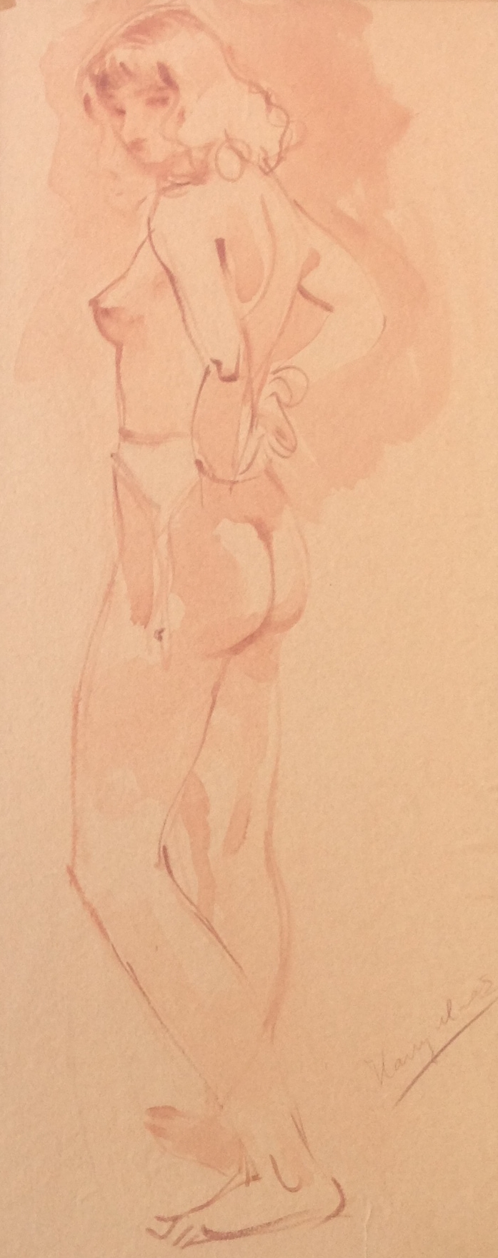 Harry Maas - Vrouwelijk Naakt  verkocht voor € 75!